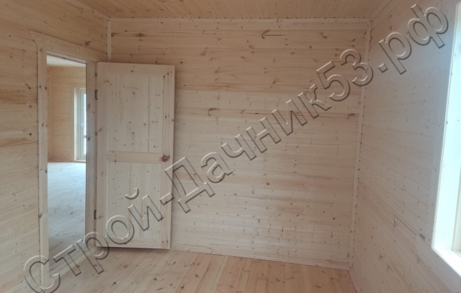 4 Каркасно-щитовой дом Д-6, 12х7.5м, 90  М², Московская область, Лотошинский район, деревня Макарово. (16)